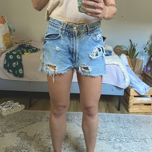 Vintage Lucky Brand high waisted shorts
